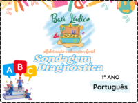 Sondagem diagnóstica - 1º ano - Português