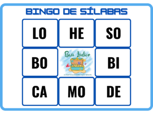 Bingo de Sílabas
