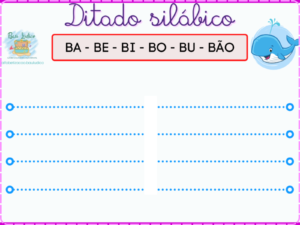 Ditado Silábico