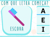 Com que letra começa?